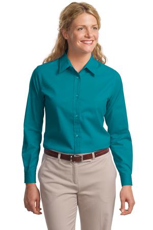 Custom Work Shirts  Maple Avenue. Port Authority Long Sleeve Easy Care  Shirt. S608
